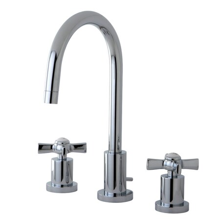 Kingston Brass KS8951ZX Mini-Widespread Bathroom Faucet, Polished Chrome KS8951ZX